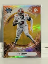 2025 Bowman University Best Base Set T.J. Parker #89 card