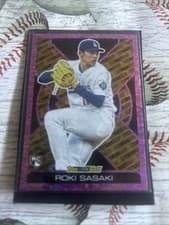 2025 Topps Update Topps Black Gold Roki Sasaki #BG-24 card