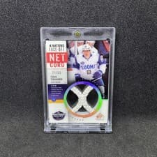 2025-26 SP Game Used 2025 4 Nations Face-Off Net Cord Relics Teuvo Teravainen #4NN-TT card