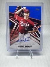 2026 Topps Baseball Stars Autographs Brady Singer #BSA-BS card