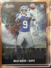 2024 Panini Absolute By Storm Malik Nabers #BS-MNS card