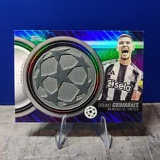 2025-26 Topps UEFA Club Competitions Starball Commemorative Relics Bruno Guimarães #SCR-BG card