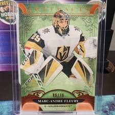 Marc Andre Fleury 2020 Upper Deck Artifacts card