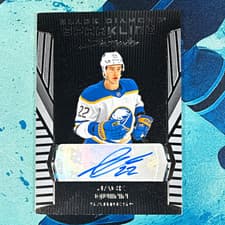2025-26 Upper Deck Black Diamond Sparkling Scripts Jack Quinn #SS-JQ card