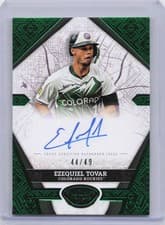 2025 Topps Tier One City Connect Signatures Ezequiel Tovar #CCS-ET card