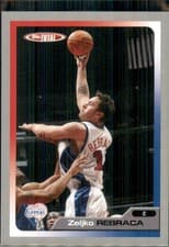 Zeljko Rebraca 2005-06 Topps Total Base Set card