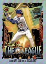 2025 Bowman Chrome It Came to the League Matt Shaw #IT-11 card