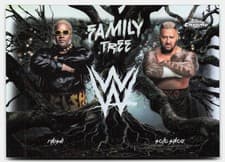 2026 Topps Chrome WWE Family Tree Solo Sikoa #FAM-RS card