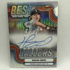 2024 Bowman's Best Ballers Autographs Hagen Smith #BBA-HS card