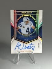 2025 Panini Immaculate Immaculate Records Adam Vinatieri #16 card