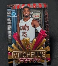 2025-26 Bowman Hobby Stars Donovan Mitchell #HS-5 card