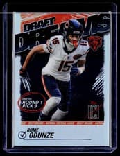 2025 Topps Signature Class Draft Dreams Rome Odunze #DD-17 card