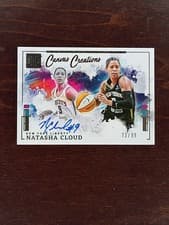 2025 Panini Impeccable WNBA Canvas Creations Natasha Cloud #7 card