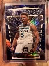 Anthony Edwards 2023 Donruss Optic My House card