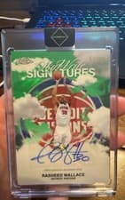 2025-26 Topps Chrome Sky Write Signatures Rasheed Wallace #SWS-RW card
