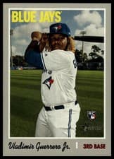 Vladimir Guerrero Jr. 2019 Topps Heritage card