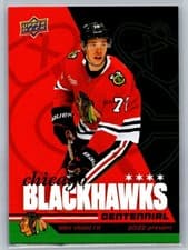 2025-26 Upper Deck Chicago Blackhawks Centennial Hobby Alex Vlasic #58 card