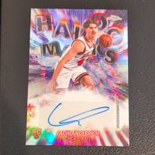 2025-26 Topps Cosmic Chrome First Flight Signatures Lachlan Olbrich #FF-LO card