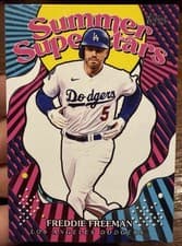2025 Topps Summer Superstars Freddie Freeman #SS-21 card