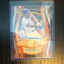 2025 Topps Tribute Pillars Of The Game Autographs Andre Dawson #PTGA-AD card