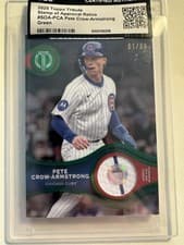 2025 Topps Tribute Stamp Of Approval Pete Crow-Armstrong #SOA-PCA card