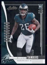 Miles Sanders 2019 Panini Absolute card