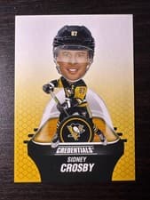 2024-25 Upper Deck Credentials Arena Giveaways - Bobbleheads Sidney Crosby #BH-SC
