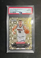 2024-25 Panini Prizm Monopoly Millionaire White Nikola Jokic #W11 card