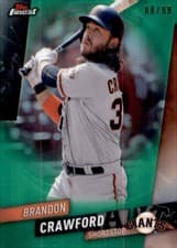 Brandon Crawford 2019 Topps Finest card