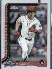 2025 Topps Chrome Update 2025 All Star Game Corbin Carroll #ASGC-36 card