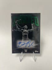 2025 Topps Exalted WWE Wrestling Black and White Signatures Bianca Belair #BWS-BBR card