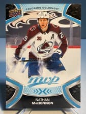 Nathan MacKinnon 2021 Upper Deck MVP card