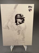 2025 Topps Update Keegan Hall Art Cards Dylan Crews #KHAC-33 card