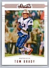 Tom Brady 2019 Panini Chronicles Studio card