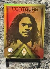 Troy Polamalu 2022 Panini Phoenix Contours card