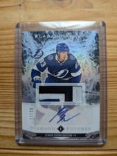 2024-25 Upper Deck Black Diamond Diamond Futures Autograph Parallel Gage Goncalves #BDF-GG card