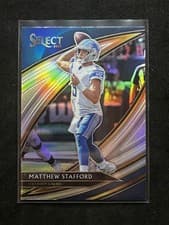 Matthew Stafford 2019 Panini Select card