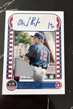 2025 Panini Stars & Stripes 15U National Team Signature Materials Andrew Brech #NTS-AB card