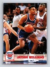 Jayson Williams 1993-94 Hoops Base Set card