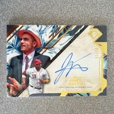 2025 Topps Diamond Icons Diamond Drip Autographs Joey Votto #DDA-JV card