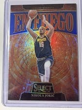 2024-25 Panini Select En Fuego Nikola Jokic #5 card