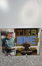 2025 Topps Tier One Die-Cut Relics Logan Gilbert #T1RD-LG card