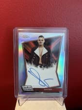 2026 Topps Chrome WWE Red Brand Autographs Gunther #RBA-GUN card
