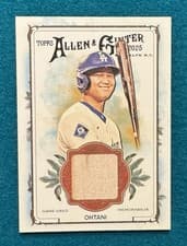 2025 Topps Allen & Ginter Allen & Ginter Relics Shohei Ohtani #AGR-SO card