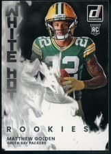 2025 Donruss White Hot Rookies Matthew Golden #WHR-MTG card
