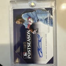 Vladimir Guerrero Jr. 2024 Topps Postseason Performance Autograph card