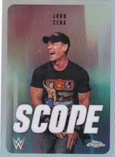 2026 Topps Chrome WWE Scope John Cena #SCO-5 card