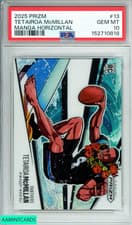 2025 Panini Prizm Manga - Horizontal Tetairoa McMillan #13 card