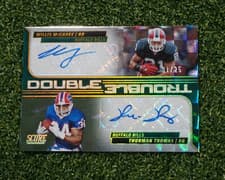 Willis McGahee / Thurman Thomas 2025 Score Double Trouble card