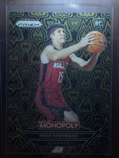 2024-25 Panini Prizm Monopoly Millionaire Black Reed Sheppard #B20